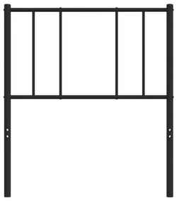 Cabeceira de cama 80 cm metal preto