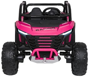 Carro elétrico para Crianças 4X4 2 Lugares 24V RACING Road 2000, Pneus	Espuma EVA, Assento couro ecológico Rosa