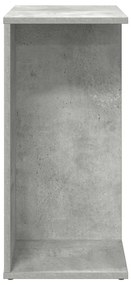 Mesas cabeceira 2 pcs 46,5x29x61cm deriv. madeira cinza cimento