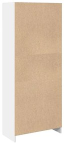 Estante 57x28,5x141 cm derivados de madeira branco