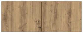 Conjunto de armário TV parede 7 pcs carvalho artisiano