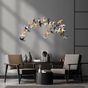 Acessório Decorativo de Parede Bys-057 – Multicolor – 137 x 62 cm