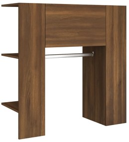 Armário corredor 97,5x37x99 cm deriv. madeira carvalho castanho