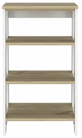 Conjunto Malaga, Armario baixo Casa de Banho Z 44 + Coluna de Casa de Banho, 75.6/162.1 Al cm X 44/44 An cm X 43/35.3 P cm , Duna/Branco