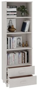 Aparador alto HAMAR 60x35x180 cm pinho maciço branco