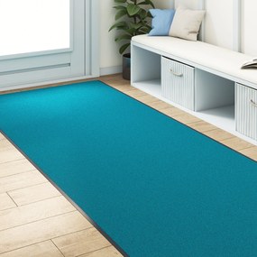 Capacho Lavável Ciano 120x350 cm