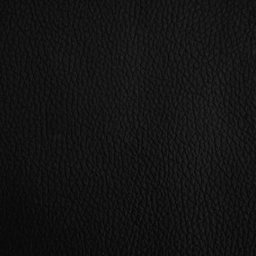 Cama para cães 60x40x30 cm couro artificial preto