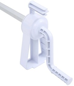 Enrolador para cobertura de piscina com base de plástico