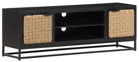 Móvel de TV 120x30x40 cm madeira de mangueira maciça