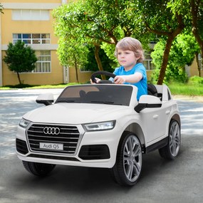Carro elétrico para crianças a partir de 3 anos Audi Q5 Branco