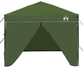 Tenda de Toldo Verde 250 x 250 x 227 / 236 / 245 cm Tecido Oxford