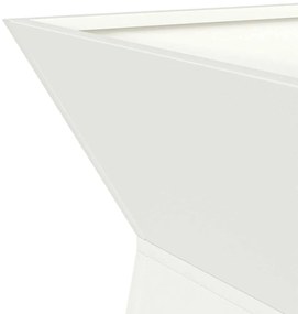 Suporte para Plantas Branco Plástico Médio Inserções Decorativas