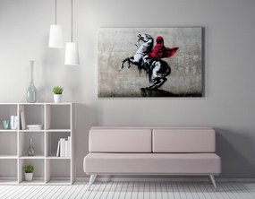 Pintura Decorativa em Tela WY02 – Multicolor – 50 x 70 cm