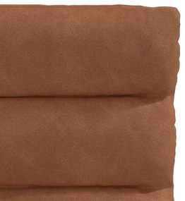 Cadeira de jantar couro artificial castanho