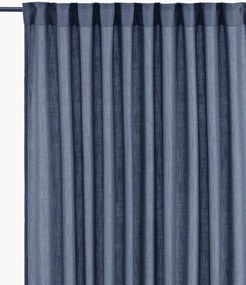 Cortinas opacas com multi-banda Cecil, conjunto de 2, L 145 cm