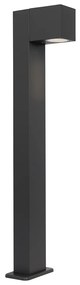 Candeeiro de pé exterior industrial cinzento escuro 65 cm IP44 - Baleno Moderno,Industrial