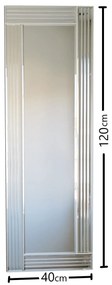 Espelho A303D – Prateado – 40 cm x 120 cm