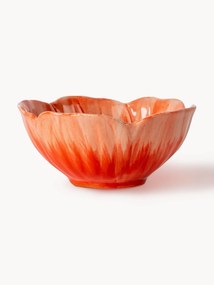 Taças de petiscos artesanais com relevo Poppy, conjunto de 2