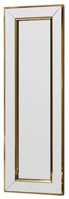 Espelho Carlos – Dourado – 30cm x 90cm x 3,2cm