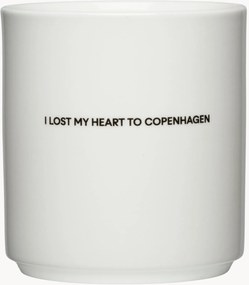 Chávena com inscrição I Lost My Heart