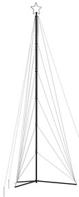 LED Árvore de Natal 861 LEDs Branco Frio 478 cm
