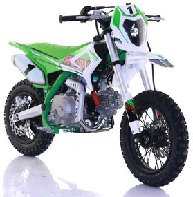 Mini moto infantil Pit bike automático 90cc Apollo Thunder Verde