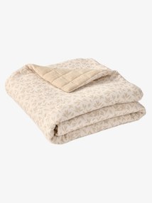 Manta/Fundo de parque para bebé, em gaze de algodão, Hygge bege estampado