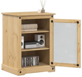 vidaXL Móvel de HiFi Corona 60x50x82 cm madeira de pinho maciça