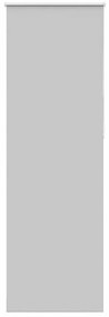 vidaXL Persiana de enrolar 75x210 cm largura tecido 70,7 cm poliéster