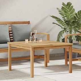 vidaXL Mesa de centro Castanho 85 x 85 x 45 cm Madeira de teca sólida
