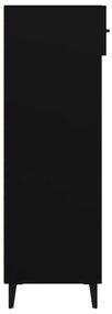 Sapateira 60x35x105 cm derivados de madeira preto