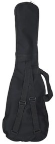 Guitarra elétrica p/ crianças com saco 3/4 30" castanho/preto