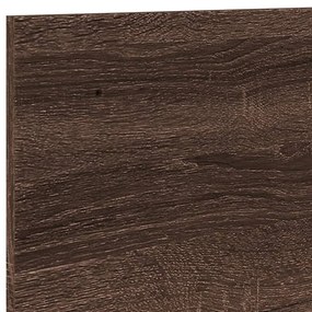 Armário parede 70x16,5x30 cm deriv. madeira carvalho castanho