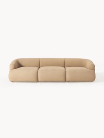 Sofá modular em bouclé Sofia (4 lugares)