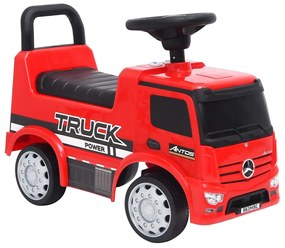 Andador camião Mercedes Benz vermelho