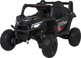 Buggy elétrico para Crianças 12V 4x4 Madman UTV-MX Rodas de espuma EVA Preto