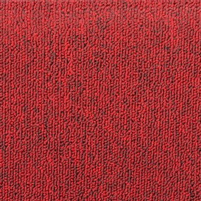 Tapetes de escada 30 pcs 65x24x4 cm vermelho bordô
