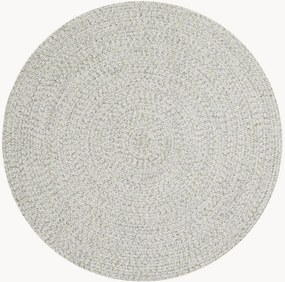 Tapete redondo para interior e exterior Trenzado