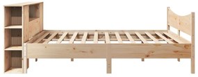 Cama sem colchão 180x200 cm madeira de pinho maciça