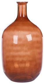 Vaso de vidro castanho dourado 51 cm DALCHINI Beliani