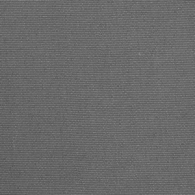 Toldo retrátil 400x150 cm tecido e aço antracite