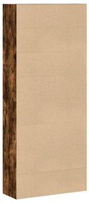 Estante 80x30x189 cm derivados de madeira carvalho fumado