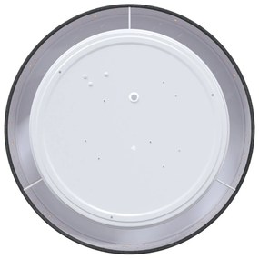 Luzes de Teto com Abajur Estrelado Preto Ø 30 cm Tecido E27