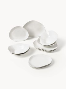 Conjunto de loiça em porcelana Joana, 4 pessoas (12 uni.)