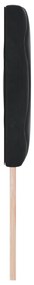 Cabeceira vidaXL Design de Blocos de Diamante Preto 140 cm Veludo