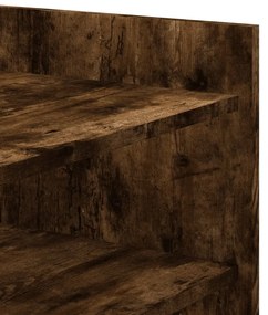 Mesa de centro 100x50x50cm derivados de madeira carvalho fumado