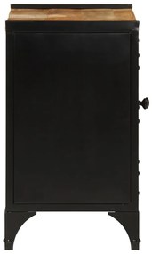 Armário p/ lavatório WC 55x35x60 cm ferro e mangueira maciça