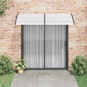 Toldo de porta 200x100 cm PC preto