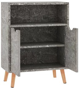 Aparador 60x30x72 cm derivados de madeira cinza cimento