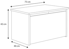 Báu de brinquedos branco Daria - sereia
